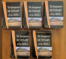 Load image into Gallery viewer, The Interpreter&#39;s Dictionary of the Bible (5 volumes)
